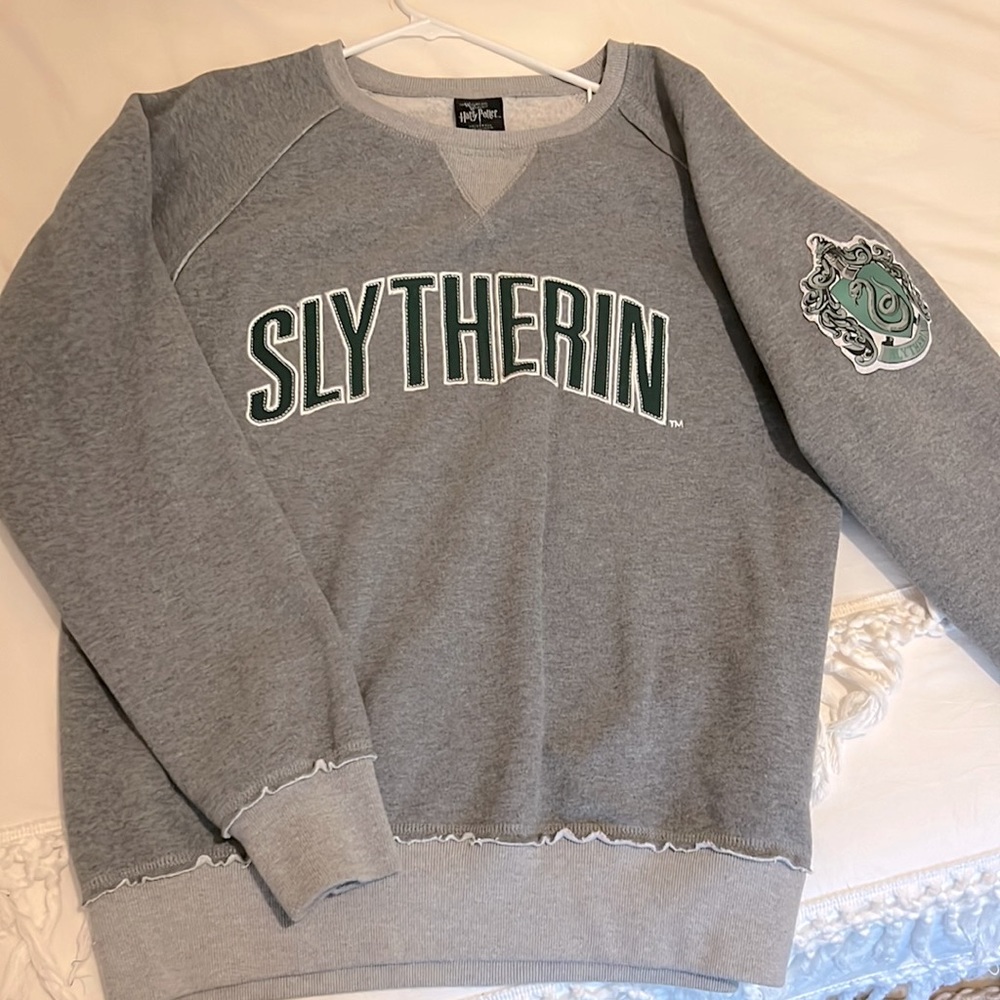 slytherin harry potter crew neck